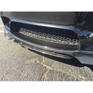 Nuevo Alerón Delantero de Fibra de Carbono Estilo V (2 Piezas) para F10 M5 2011-2016, Solo para Reequipamiento/Actualización - Product Image 3