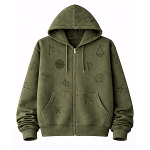 Sudadera con capucha para hombre, tela de forro polar acogedora, cálida, transpirable, cómoda, de corte relajado, adecuada para atuendos casuales y ropa urbana de invierno. - Product Image 2