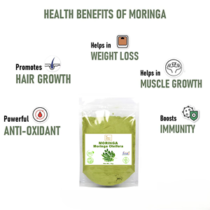 Polvo de Hoja de Moringa Premium OEM (Moringa Oleifera) 100% Puro y Natural, Polvo de Moringa Oleifera Molido Fino a Precio Competitivo - Product Image 3
