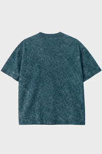 Camiseta Oversize de Algodón para Hombre con Estampado de Calavera y Signo de Interrogación, Estilo Urbano, Cuello Redondo, Manga Corta, Ajuste Jersey - Product Image 6