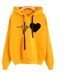 Sudadera con Capucha Unisex, Sólida, Informal, Holgada, con Bolsillo, para Invierno, 100% Algodón, Transpirable, de Secado Rápido - Product Image 5