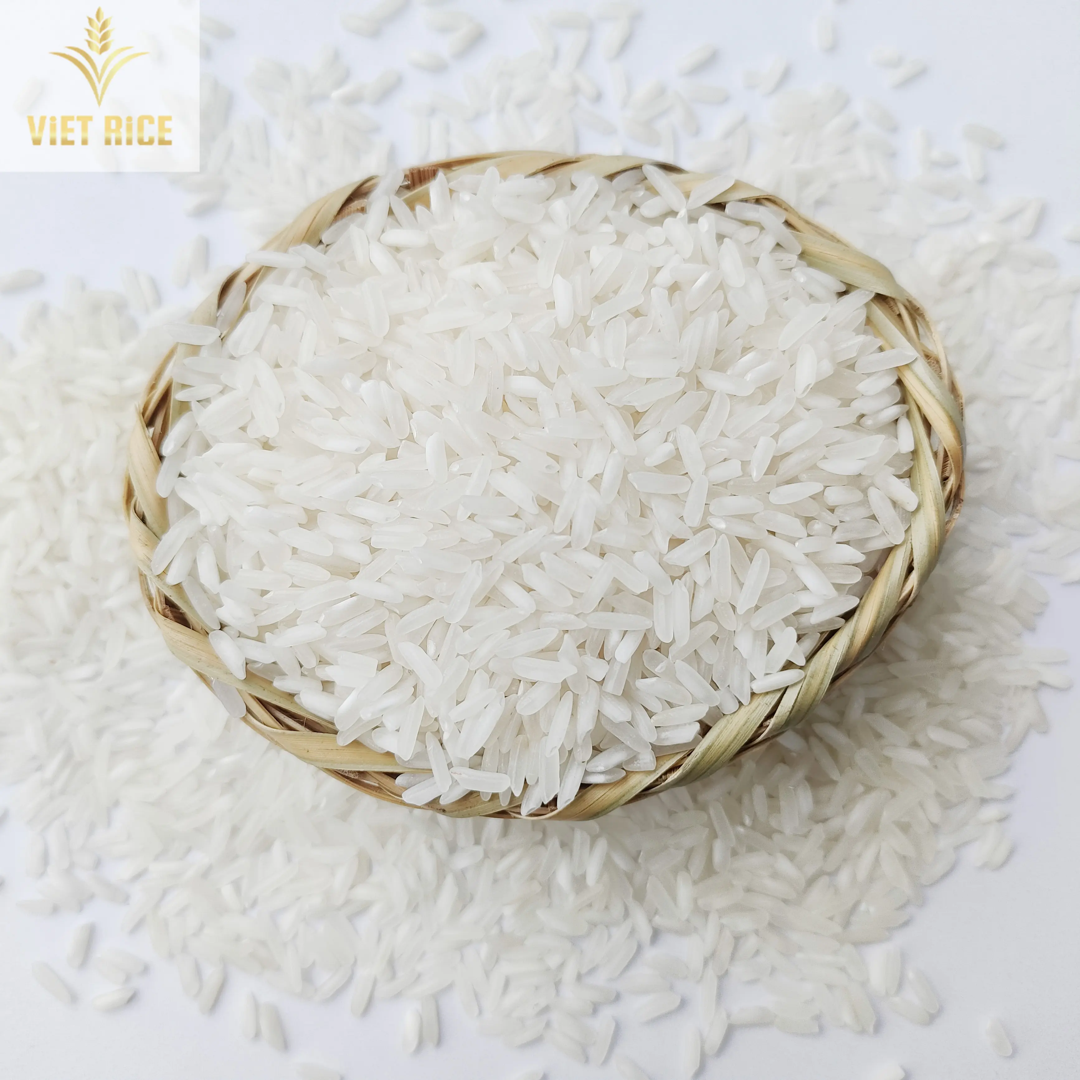 LONG Grain Riz Blanc (Variété 504) 5% Cassé avec PREMIUM-Meilleure Vente De Riz-Prix De Gros De L'usine Du Vietnam Pour L'exportation
