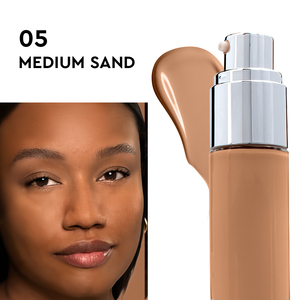 OEM Lightweight Liquid <b>Foundation</b> with Natural Finish Private Label Oil Control Base - Product Image 6