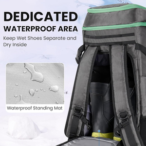 Nuevo Diseño, Bolsa de Hombro Impermeable, Gran Capacidad, con Cierre, para Esquí y Snowboard, Mochilas Estampadas, Bolsas de Transporte para Botas de Esquí - Product Image 3