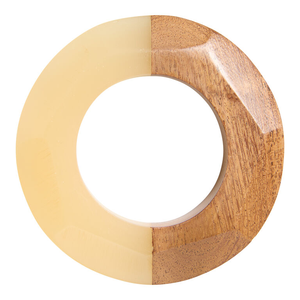 Anillos de Servilleta de Madera y Resina Epoxi para Mesa, Diseño Moderno para Hoteles y Restaurantes, 5cm, Logotipo Personalizado, Empaque de Regalo - Product Image 5