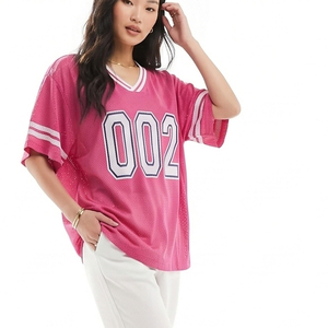 Women Mesh American Football Jerseys Custom Team Number Football Mesh Jersey Football Training Mesh Shirts Women - Product Image 1