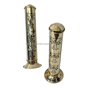 Quemador de Incienso de Latón Ecológico con Diseño de Árbol, Decorativo, para Hogar, Templo, Meditación, Primavera, Invierno, Otoño - Product Image 1