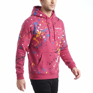 Sweat-shirt de sport respirant pour homme, imprimé sur mesure, en coton et polyester, avec poches, pour l'entraînement et les activités de plein air - Product Image 4