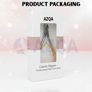 Stainless Steel Professional <b>Cuticle</b> Nipper Gold Plated Handle Nail Trimming <b>Tool</b> for Manicure Pedicure Grooming Use - Product Image 5