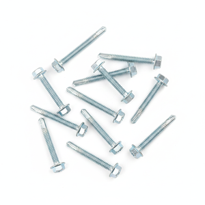Weather-Resistant Galvanized Hex Head Fasteners - Class 8 Self-Drilling Screws - Product Image 1