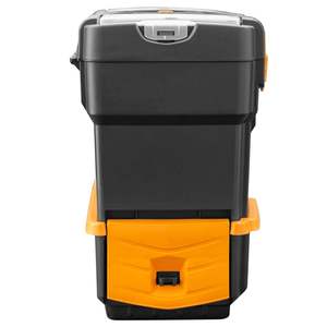 Caja de Herramientas de PP de 16.5''x8.7''x13.4'', Solución de Almacenamiento Duradera para Herramientas y Equipos - Product Image 4