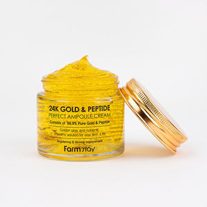 FARMSTAY Crema Ampolla Perfecta con Péptidos de Oro 24K 80ml, Cosmético Coreano para el Cuidado de la Piel, Mejora de Arrugas, Blanqueamiento e Hidratación - Product Image 4