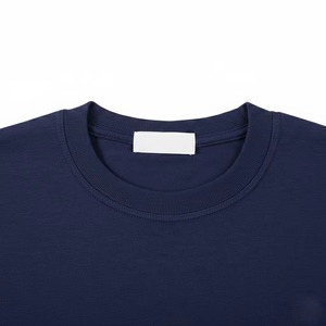 เสื้อยืดเปล่าผ้าฝ้ายแท้ 100% เนื้อนุ่ม หนัก ใส่สบาย สไตล์สตรีทแวร์ รับผลิตเสื้อยืดแบบ OEM ODM แบรนด์ส่วนตัว - Product Image 3
