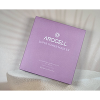 Mascarilla Facial de Colágeno Orgánico AROCELL con Ácido Hialurónico, Hidratante, Reafirmante y Nutritiva, 4 Unidades, Súper Potente, Cuidado de la Piel Coreano