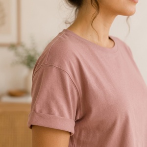 Ensemble de vêtements de détente pour femmes, pyjama respirant en tricot de coton pour femmes, vêtements de nuit décontractés, ensembles de pyjama d'été - Product Image 3
