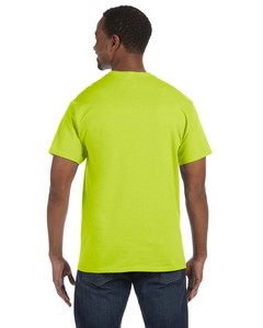 Camiseta de algodón personalizada con cuello redondo, de color sólido, a la moda, de secado rápido, transpirable, de mezcla de algodón/poliéster 100% preencogido, ultra suave, muy vendida. - Product Image 3