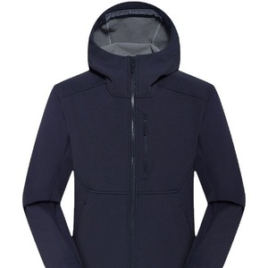 Veste zippée respirante en laine/soie pour homme et femme, doublure softshell, coutures invisibles, coupe-vent et imperméable pour l'extérieur - Product Image 3