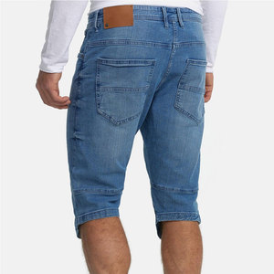 Pantalones Cortos de Mezclilla para Hombre con Etiqueta Privada, MOQ Bajo, Estilo Baggy Lavado, Venta al por Mayor, Entrega Rápida, Moda Urbana - Product Image 3