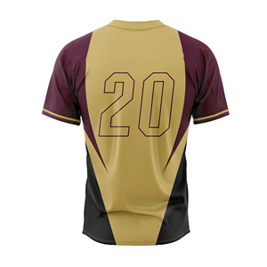 Unisex Baseball Jersey Customizable 20 Sublimated Print Moisture Wicking <b>Polyester</b> Full Sleeve Color Blocking Design Winter - Product Image 2
