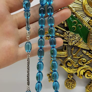 ลูกปัดสวดมนต์ทำจากเรซินใสเป็นมิตรกับสิ่งแวดล้อมหรูหรา - Product Image 1