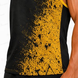 Wholesale <b>Mens</b> Sublimated Tank Top Custom Gym <b>Stringer</b> <b>Vest</b> Sportswear Manufacturer Quick Dry Workout Bodybuilding Running - Product Image 6