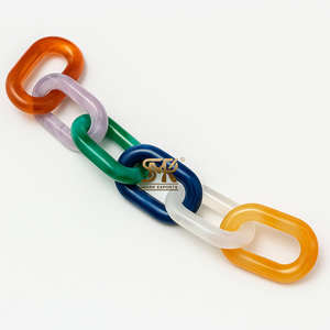 Chaîne décorative en résine de qualité supérieure, élégante décoration murale artisanale en acrylique pour la décoration intérieure moderne - Product Image 3