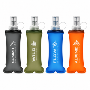 Regalo Promocional, Botellas Deportivas Plegables de TPU de 150 ml y 250 ml, Botella Deportiva Portátil para Gel Energético y Agua - Product Image 2
