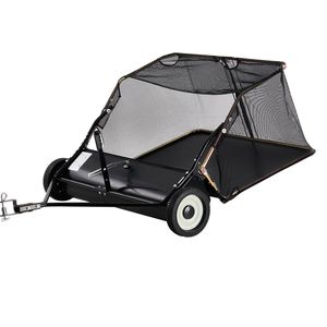 Spazzatrice per Prato Professionale da 52 Pollici, Capacità 26 Piedi Cubi Raccoglitore di Erba e Foglie Grande con Funzione di Scarico, Accessori per Tosaerba Anno Nuovo 2022 - Product Image 5