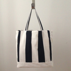 Fashion Geometric Pattern Canvas Shopping <b>Bag</b> <b>Medium</b> Size Shoulder Handle Daily Use <b>Tote</b> <b>Bag</b> - Product Image 2