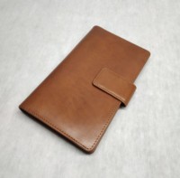 Portefeuilles de voyage vintage haut de gamme en cuir véritable faits à la main pour passeports, certificats, monnaie et billets pour homme