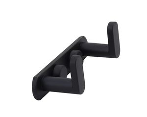 Gold Finish Brass Double Wall Hook Rack Decorative Bathroom Towel Hook - Product Image 5