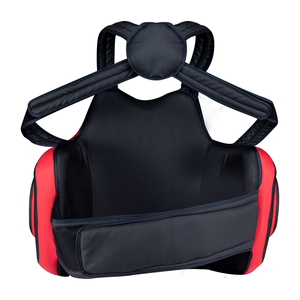 Protège-poitrine en cuir personnalisé pour la boxe, protection corporelle respirante en mousse pour l'entraînement MMA, lutte, kickboxing, Muay Thai 2026 - Product Image 5