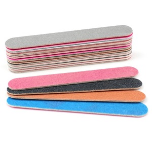 Paquete de 100 Limas de Uñas de Cristal Mini, Juego de Limas de Doble Cara, Coloridas, Desechables, Grano 100, Herramienta para el Cuidado de las Uñas - Product Image 4