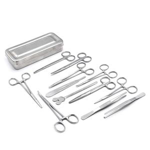 Juego de Instrumentos Quirúrgicos de 13 Piezas, Kit de Cirugía Menor + Estuche, Herramientas Médicas con Certificación CE ISO de Tegra Surgical - Product Image 5