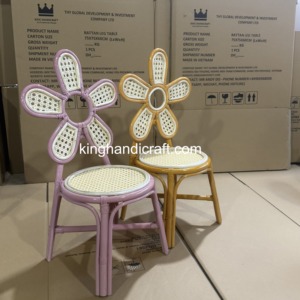 Location de chaise enfant unique en rotin fait main pour événements de mariage, fêtes d'anniversaire, photographie et décoration - Product Image 6