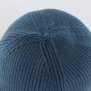Ikhlas Sports Premium Unisex Solid Ribbed Knit Adjustable Beanie Soft Warm Winter Skull Cap Custom Logo Outdoor Casual Travel - Product Image 4