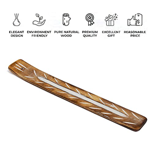 ที่วางธูปไม้โบราณทำมือ สำหรับอโรมาเธอราพี ผ่อนคลาย และใช้ในสตูดิโอโยคะ - Product Image 3