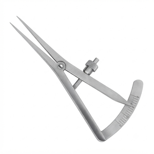 Calibrador Dental Optitech Healthcare QR-7409 de Grado Quirúrgico con Certificación CE Iwanson, 18 Posiciones de Mandíbula, Plateado, 1 Año de Garantía Dental - Product Image 4