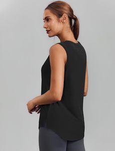 Débardeur sans manches en coton et élasthanne pour femme, coupe décontractée, écologique, séchage rapide, doux, extensible, respirant, vêtements d'été - Product Image 4