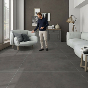 กระเบื้องพอร์ซเลนลาย Calacatta ขนาด 600x1200 มม. เคลือบเงา กันลื่น สไตล์โมเดิร์น หนา 20 มม. สำหรับปูพื้นและผนัง ยี่ห้อ Norway Smoke - Product Image 5