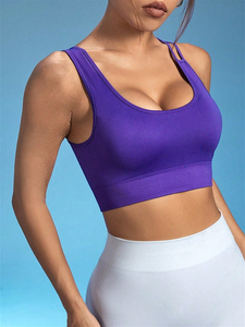 Ropa Deportiva, Mono Deportivo para Gimnasio y Fitness con Espalda Descubierta, Mono de Yoga, Talla Grande, Camiseta Deportiva OEM - Product Image 2