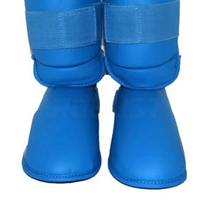 Protège-tibias en cuir pour le karaté - Équipement d'entraînement léger pour les arts martiaux, idéal pour la pratique quotidienne et les exercices de fitness - Product Image 5