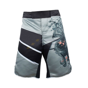 Pantalones Cortos de MMA de Cintura Alta con Cordón Ajustable, de Secado Rápido, Transpirables, Estampados, 100% Poliéster, 180g, Calidad Premium, Ropa de Artes Marciales en Oferta - Product Image 5