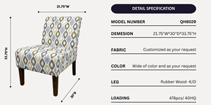 Chaise d'appoint Serenity Confort haut de gamme et design moderne élégant Meubles haut de gamme pour la maison et l'hôtel fabriqués au Vietnam - Product Image 4