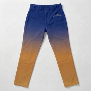 Pantalons de baseball pas chers en gros pour jeunes et adultes, vêtements d'équipe unisexes, pantalon de baseball sublimé - Product Image 1
