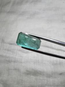 Émeraude Sakota naturelle, taille octogonale, 5,43 carats, pierre précieuse verte lâche, haute qualité, vente en gros - Product Image 3