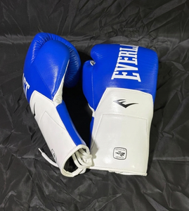 Gants de boxe en cuir de vachette à lacets avec élasticité pour le sparring professionnel d'élite Sanda - Product Image 2