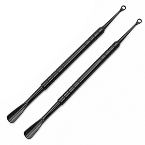 MANAN INSTRUMENTS Juego de Empujadores de Cutículas de Acero Inoxidable de Doble Punta, Reutilizables, para Manicura Artística y Uso en Salón - Product Image 5