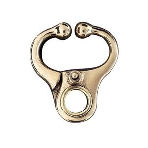 Durable Reusable Adjustable Brass Bull <b>Holder</b>-Automatic Nose Ring Lead for Large Animal Cattle <b>Control</b> Veterinary Instrument - Product Image 5