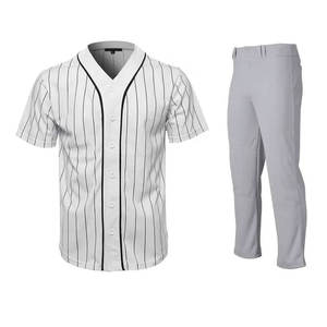 Reasonable Price <b>Best</b> Quality Hot Selling Baseball Uniform / Private Label New Model Sleeveless Plus Size 100% Polyester - Product Image 4